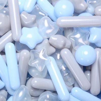 STARBOLO Ball Pit Balls for Toddlers - Macaron Ball Pit Balls Crush Proof Plastic Toy Balls for Toddlers Ball Pits, Ball Pit Play Tent, Baby Pool Water Toys,500pcs