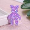 Aesnefe Pocket Bear Hug, Anxiety Relief Gifts, Mental Health Positivity Gift, Autism Fidget Gift, Stress Relief Gifts for Her, Comforting Bear for Son Daughter Back to School, Purple view 4