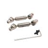 HLSONHENGM Metal Upgrade, Front and Rear Drive Shafts, for WPL 1/10 C74 1/16 RC Car Parts(Silver) view 2