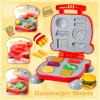 Aprilwolf 59 PCS 3 in 1 Dough Sets for Kids Ages 3-4-8, Art Crafts Dough Tools Kit, Ice Cream Playset Noodle Hamburger Maker Machine, Kitchen Creations Food Play Toys Toddlers Boys Girls view 4