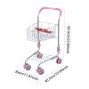 JWQFBC Kids Shopping Cart Pretend Play Party Favors Miniature Baby Trolley Toy Shopping Cart for Boys Girls Toddlers Birthday Gift view 2