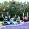 Tendry Moon Ball, 9 Pack Extreme High Bouncing Ball for Kids of All Ages, Improve Hand-Eye Coordination, Easy to Grip and Catch by Athletes as a Sport Training Toy (Galaxy 9 PCS) view 2
