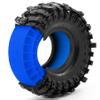 118mm 1.9 inch RC Crawler Tires and 4 Pcs Weighted Silicone liner For most 1/10 Crawler car TRX-4 Axial SCX10 90046 SCX10 III VS4-10 Tamiya CC01 D90 D110%t055 (Blue) view 4