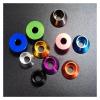 Generic 10-50pcs/lot Cap Head Aluminum Washer m2 m2.5 M3 M4 M5 M6 M8 Corlorful Aluminum Alloy Cone Gasket Washer for RC Parts(M8 50pcs,Orange) view 3