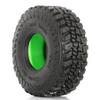 120mm 1.9 RC Crawler Tires 1/10 Fits most 1/10 RC Crawler cars such as SCX10 III TRX4 90046 R197 (Silicone Sponge Dark Green) view 3