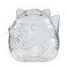 BPTCUE Clear Lucky Cat Piggy Bank Saving Money Box Decorative Ornaments Crafts Glass for Boys Children Kids Party view 3