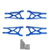 RC Parts for Traxxas for Fiesta for ST for Rally 1/10 RC Car Upgrades Parts Accessories Metal Front and Rear Suspension Arm Set Parts(Blue) view 3