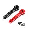 56mm 25T Metal Servo Arm Servo Horn for 1/10 RC Crawler Car Boat Parts(Red) view 2