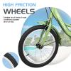 Slsy 16 inch Tricycle Trike Bike Perfect for Beginner Riders, Single Speed 3 Wheel Bikes, Three-Wheeled Bicycles with Adjustable Height and Rear Basket view 2