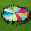 EDCWDTYYEC Play Parachute Birthday Party Game, Nursery Physical Training Resistance Parachute Games, 10-100 People Teamwork Game Parachute Paracadas(2m/6.5ft) view 1