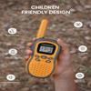 FOREDOM Walkie Talkies for Kids Walkie Talkies Long Range for Boys Age 3 to 12 Year Old Birthday Toys with Flashlight, Lanyards, 2 Pack - Orange view 3