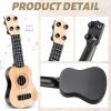 10 Inch Kids Mini Guitar 3 Pcs Toy Guitars 4 Strings Mini Ukulele Musical Instrument Guitars Toy for Toddler Beginner view 3
