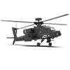 BrickCraftWorks 1/32 Scale 2.4G 6CH RC Dual-axis Co-Drive Flybarless 6G/3D Stunt F11-S AH64 Helicopter Model RC Military Helicopter Toy Gift for Adults (RTF GPS Version) view 4