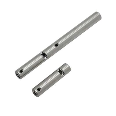 DUHWQ Stainless Steel Axle Tube Sleeve Bushing Compatible with 1/10 RC Crawler Cars Compatible with Wraith 90018 90048