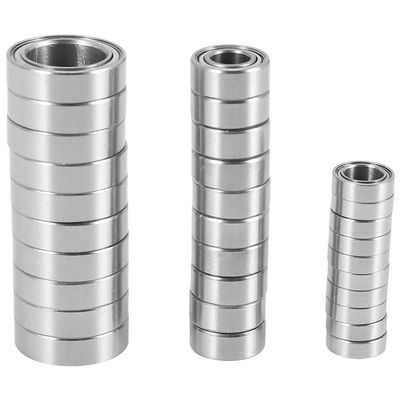 30Pcs Metal Steel Ball Bearing Set Compatible with ZD DBX-10 DBX10 10421S 9102 1/10 RC Car Spare Parts Accessories