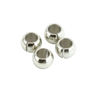 DUHWQ Upgrade Parts Compatible with 1/10 RC Cars Compatible with TT02 Low Friction Metal Suspension Balls Set of 4 54559