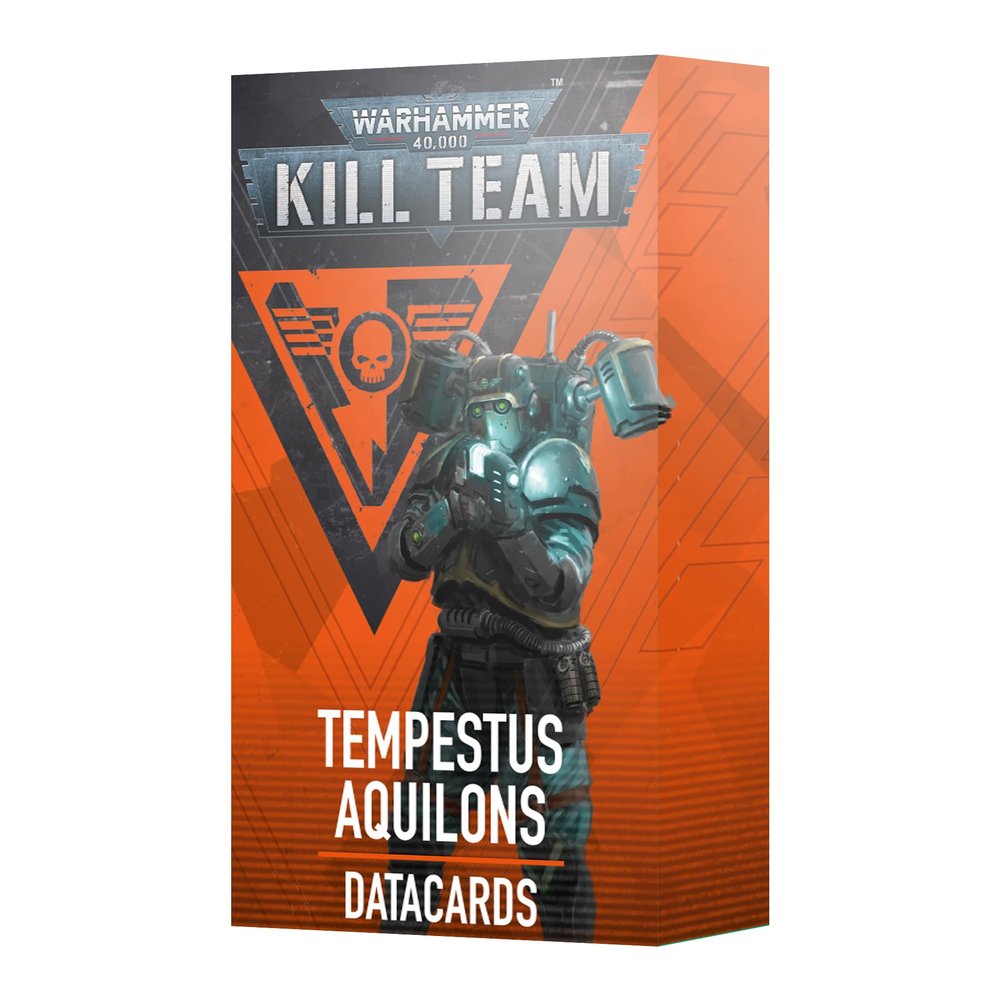 Games Workshop - Warhammer 40,000 - Kill Team: Datacards - Tempestus Aquilons (2024 Edition)