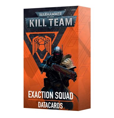 Games Workshop - Warhammer 40,000 - Kill Team: Datacards - Exaction Squad (2024 Edition)