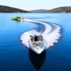 Ssccgym 22.8" Inches UDI018 Large RC Speed Boat 2.4G 4WD 40-45km/h Remote Control Brushless Watercraft for Hobby Adults (Grey 1-Batteries) view 1