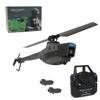 C128 Scout Drone with 1080P Camera, Military Remote Control Helicopter, 2.4G 4CH Aerial Vehicle Reconnaissance, Take Off/Landing, 6-Axis Gyro RC Aircraft Helicopter for Adults Beginners (2 Batteries) view 1