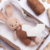 ibasenice Baby Doll Tshirt Basic Sublimation Bear Shirt Soft White Plush Clothes for Reborn Baby Dolls and Stuffed Animal Accessories view 4