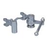 Menolana RC Car Steering Components Steering Kits Sturdy Replacements Part Upgrade Steering Kits for 1/10 RC Crawler Hobby Car Trucks, Argent view 1