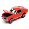 1967 GT-350 Red with White Side Stripes Auctions Pop Culture 2024 Release 2 1/64 Diecast Model Car by Johnny Lightning JLPC015-JLSP393 view 1