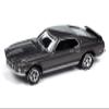 1969 Mach I Gray Metallic with Black Stripes (2014) Movie Pop Culture 2024 Release 2 1/64 Diecast Model Car by Johnny Lightning JLPC015-JLSP397 view 2