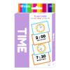 BAZIC Products Telling Time Flash Cards Learn to Read Time, Read Clocks Numerals & Analog, Interactive Learning Flashcards Kindergarten School Home (36/Pack), 72-Pack view 1