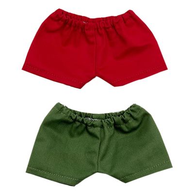 niannyyhouse 10cm 15cm 20cm Plush Doll Clothes Pants Multi-Color Casual Trousers Doll Dressup (a6, 20cm)