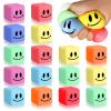 16 Pack Mini Slow Rising Stress Cube, Square Fidget Ice Cube Stress Balls, Stretchy Fidget Toy for Anxiety Stress Relief, Classroom Prize Cube Squishies for Adults Kids Children Teens Party Favors view 1