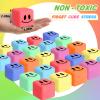 16 Pack Mini Slow Rising Stress Cube, Square Fidget Ice Cube Stress Balls, Stretchy Fidget Toy for Anxiety Stress Relief, Classroom Prize Cube Squishies for Adults Kids Children Teens Party Favors view 2