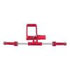 for Vanquish for Phoenix for VS4-10 F10 1/10 RC Crawler Portal Axle DIY Parts Full Hydraulic Steering Cylinder Kit with BTA Servo Mount RC Car Parts(Red) view 1
