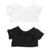 niannyyhouse 10cm 15cm 20cm Plush Doll Clothes T-Shirt Multi-Color Bottoming Shirts Stuffed Toy Dress Up (a1, 15cm) view 1