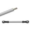 for TRX4M 1/18 8PCS RC Crawler for Chassis Suspension High Clearance Upgrade Parts Stainless Steel Links Set Remote Control Car Repair Parts RC Car Parts(Bent Links Set) view 2