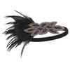 BABEYOND 1920s Flapper Accessories Great Gatsby Costume Accessories 20s Flapper Headband Pearl Necklace Gloves Plastic Holder view 2