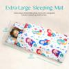 JOIEDOMI Toddler Sleeping Bag for Kids 55''x30'' Nap Mat with Removable Pillow and Minky Blanket for Toddler Ages 3-7 Roll Up Kids Sleeping Bag for Boys Girls Kindergarten Daycare Sleepover Mermaid view 3