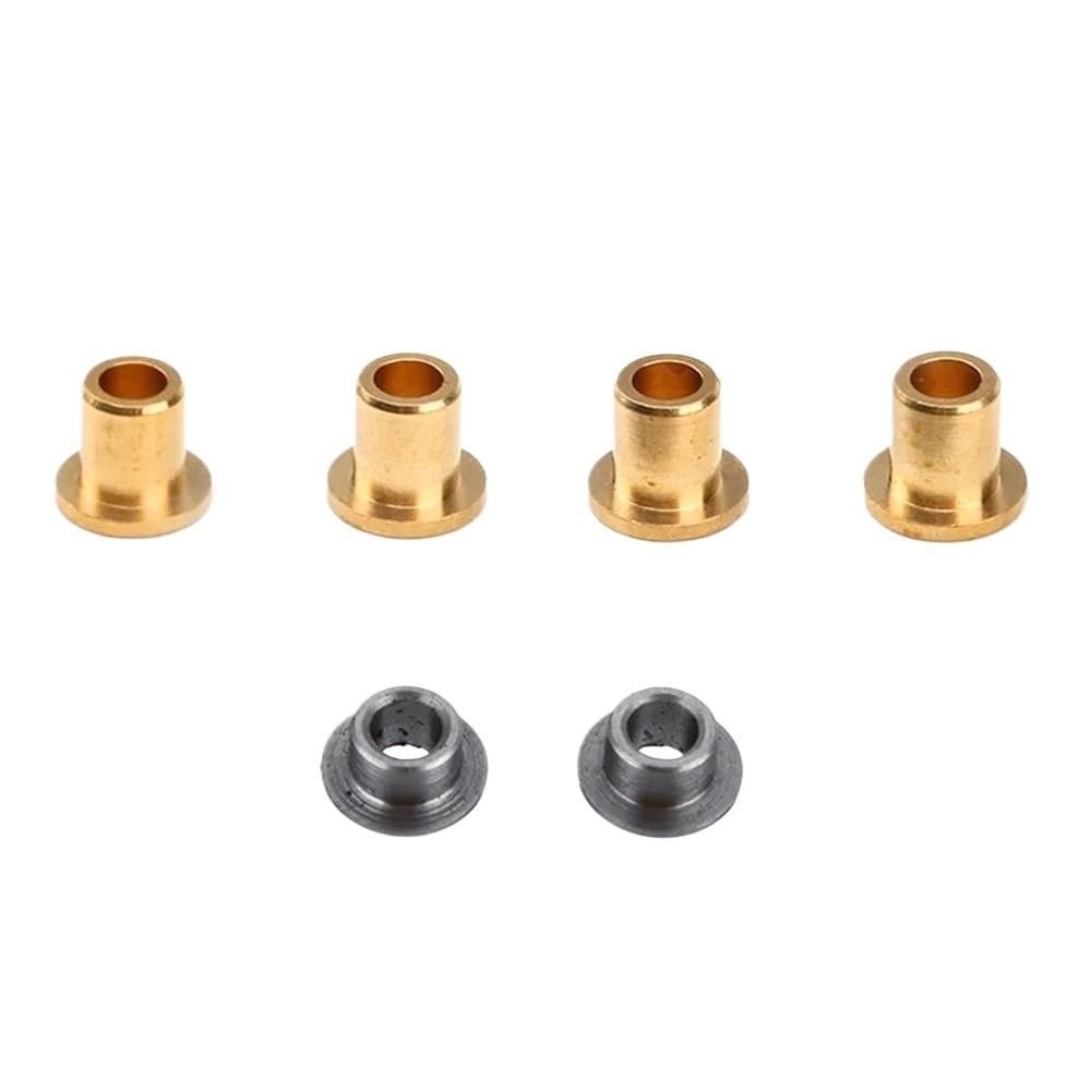 DUHWQ Replacement Metal Chassis Compatible with 144001 1/14 4WD RC Car and 144001-1295 6X5.2 Flange Bushing