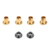 DUHWQ Replacement Metal Chassis Compatible with 144001 1/14 4WD RC Car and 144001-1295 6X5.2 Flange Bushing view 1