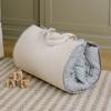 Childrens Portable Bedding - Sleeping Bags - Gifts for Kids - 100% Organic Cotton - Suitable for Boys & Girls - Includes Mat, Pillow, & Cover -Gender Neutral Design (Modern Stripe) view 1
