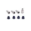 Compatible Shock Absorber Mount Sleeves Compatible with RC Cars Fixed Seat Metal Bushing Compatible with Similar Models 8007 ZD Racing EX07 DBX07 9116 08427 MT8 view 1