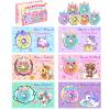 30 Pack Valentines Unicorn Donut Erasers with Cards, Valentines Day Cards for Kids School, Valentines Day Gifts for Kids, Kids Valentines Day Dards, School Classroom Exchange Prizes for Boys Girls view 1