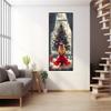 Christmas Girl Paint by Numbers for Adults,DIY Paint by Number Acrylic with 3 Brushes,DIY Painting by Numbers for Beginner Kits,DIY Canvas Oil Painting Kit for Home Wall Decor Gift (No Frame) 30x90cm view 2