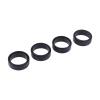 Compatible with Wltoys K969 K989 for Mini-Z for Mini-Q for Mini-D 1/28 RC Drift for Racing Car 4Pcs Metal Wheel Rim & Hard Tyre Tires RC Tires view 2
