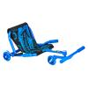 VEVOR Ride-on Scooter, 132 lbs Load Capacity, Swing Side-to-Side for Amazing Ride, Powered by Zig-Zag Motion, Drifts on Any Hard Surface, Ages 4+, Blue view 4