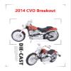 1:12 Model for:Harley Davidson 2014 CVO Breakout Static Diecast Gift Collection view 2