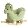 Rock My Baby Rocking Horse Green Dinosaur with Chair, Plush Stuffed Animal Rocker for Toddlers 1-3, Baby Rocker with Sweet Music, Wooden Rocking Horse Baby Animal Rocker,CPC Certified view 1