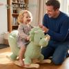 Rock My Baby Rocking Horse Green Dinosaur with Chair, Plush Stuffed Animal Rocker for Toddlers 1-3, Baby Rocker with Sweet Music, Wooden Rocking Horse Baby Animal Rocker,CPC Certified view 3