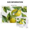 1000PCS Jigsaw Puzzle for Adults Personalized Picture Puzzle Lemon Branch Leaves Customized Wooden Puzzle for Family, Birthday, Wedding, Game Nights Gifts Animal Puzzle 29.5x19.7 inches view 2