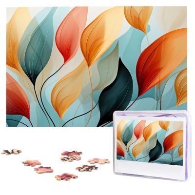 1000PCS Jigsaw Puzzle for Adults Personalized Picture Puzzle Mid-Century Modern Style Customized Wooden Puzzle for Family, Birthday, Wedding, Game Nights Gifts Animal Puzzle 29.5x19.7 inches